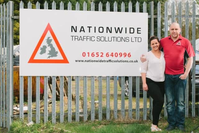 Nationwide Traffic Solutions owners Richard and Grace Goodall