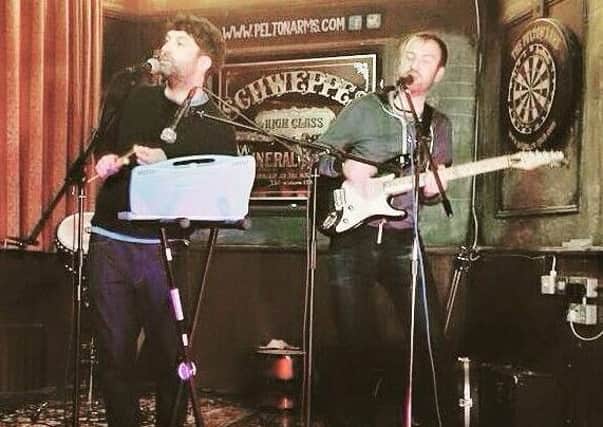 Gainsborough musician Robin Spencer (left) and his band are releasing their first EP next month