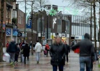 Boxing Day shoppers