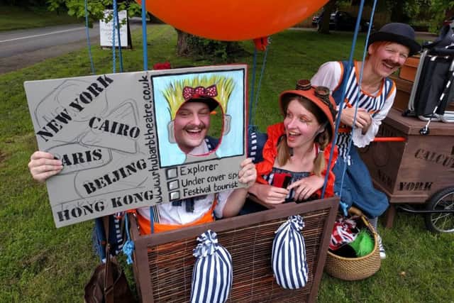 Rhubarb Theatre are performing in Gainsborough this weekend