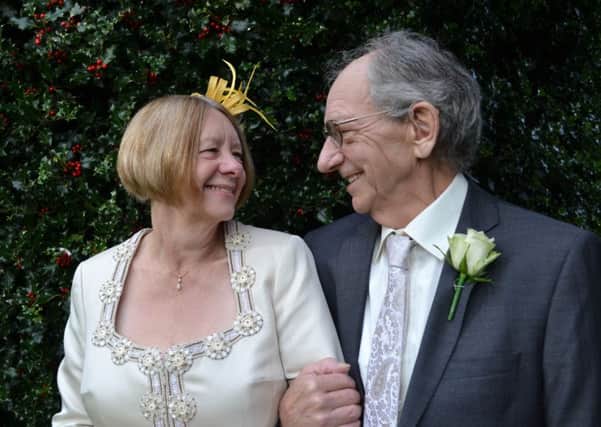 Ernie Allport, from Gainsborough, married wife Christine on his 86th birthday