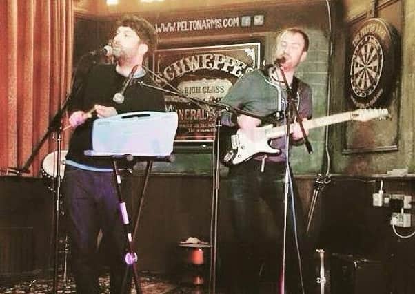 Gainsborough musician Robin Spencer (left) and his band are releasing their first EP next week