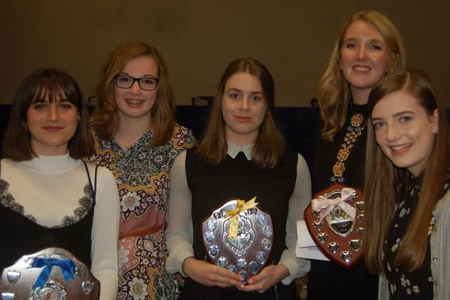 Class of 2016 award winners, South Axholme Academy