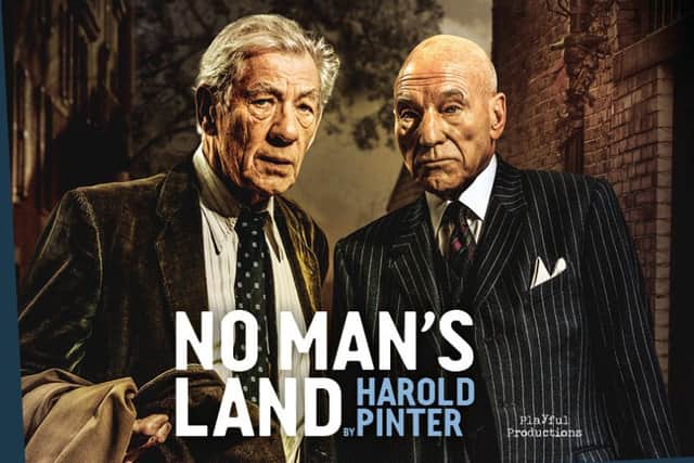 Sir Ian McKellen and Sir Patrick Stewart star in a live screening of No Man's Land at Gainsborough
