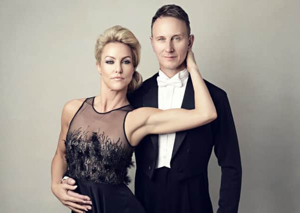Ian Waite and Natalie Lowe are bringing their new tour to the Baths Hall next year