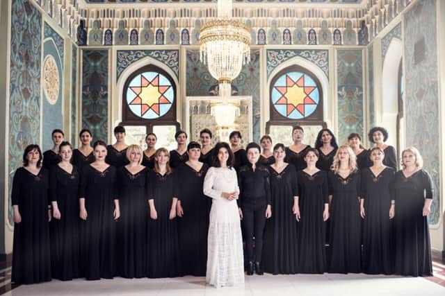 Katie Melua has launched a competiton for choirs are singing with the Gori Women's Choir in Georgia
