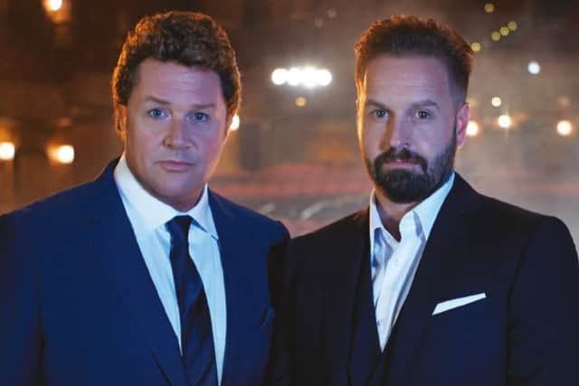 Michael Ball and Alfie Boe are performing at Lincoln Castle next summer