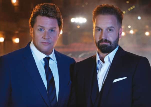 Michael Ball and Alfie Boe are performing at Lincoln Castle next summer
