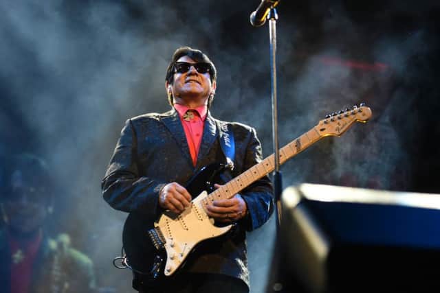 Barry Steele is the Big O in the Roy Orbison Story at the Baths Hall