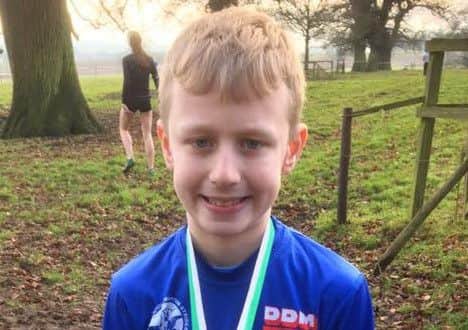 Thomas Sweeting, who is climbing the national rankings for his age group. (PHOTO BY: David Sweeting).