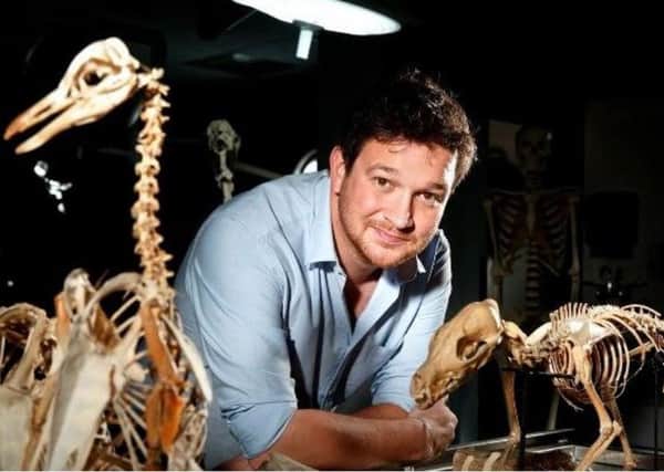 Ben Garrod is presenting So You Think You Know About Dinosaurs? in Lincoln next month