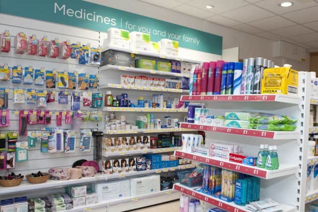 Pictured is the inside of the Lincolnshire Co-operative Washingborough Pharmacy