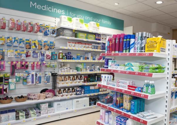 Pictured is the inside of the Lincolnshire Co-operative Washingborough Pharmacy