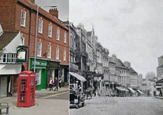 Bridge Street today- and then...