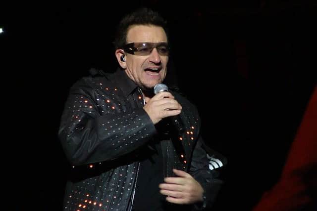 Paul David Hewson - U2 image. Photo courtesy of Pixabay