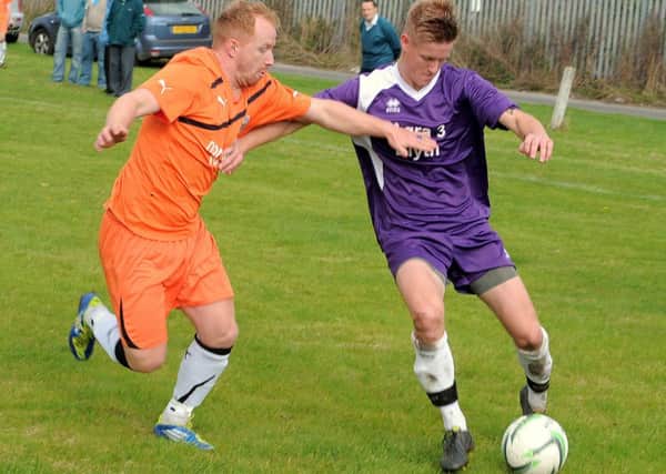 Mattersey in action in the Gainsborough Sunday League.