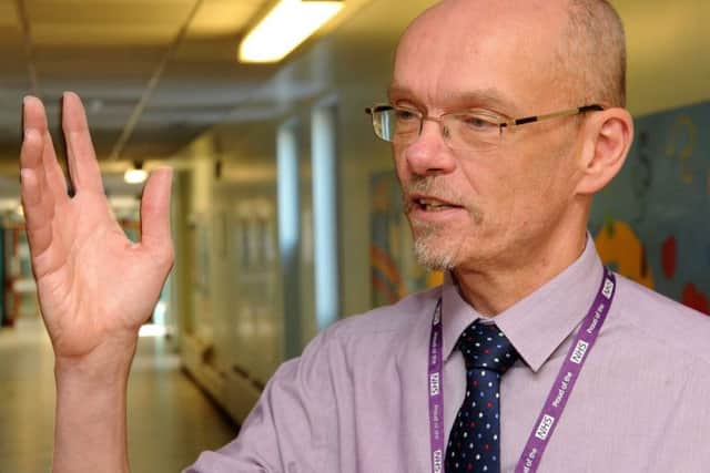 Chief Executive of Doncaster and Bassetlaw Hospitals, Mike Pinkerton.