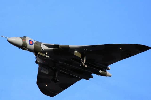 The Vulcan on her final flight.