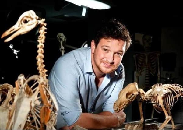 Ben Garrod is presenting So You Think You Know About Dinosaurs? in Lincoln next week