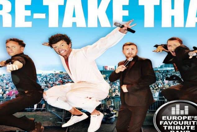Re-Take That are live in Retford this weekend