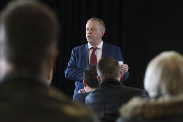 John Mann MP holds a community meeting Worksop Miner's Welfare regarding Bassetlaw Hospital Children's Ward Cuts
Picture: Sarah Washbourn / www.yellowbellyphotos.com