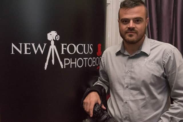 Worksop photographer Shaun Bailey, owner of New Focus Photographer.