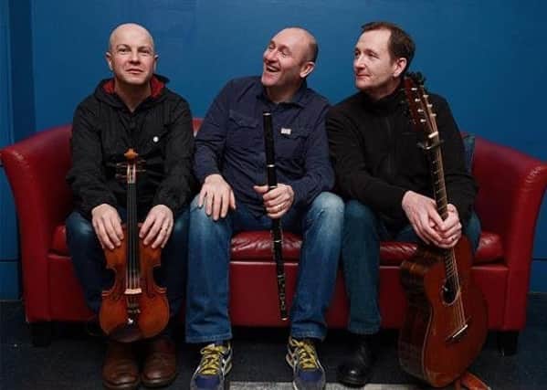 Mike McGoldrick, John McCusker and John Doyle are live at Lincoln Drill Hall next week