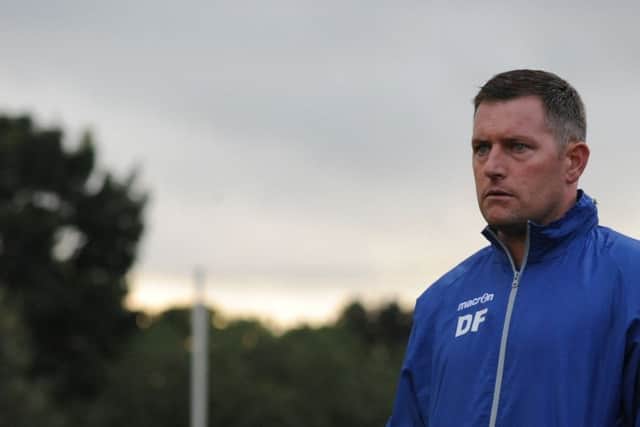 New Gainsborough Trinity boss Dave Frecklington was pleased with his side's performance in his first game in charge.