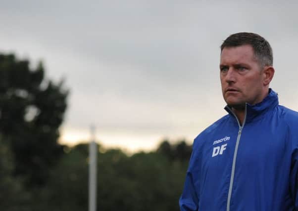 New Gainsborough Trinity boss Dave Frecklington was pleased with his side's performance in his first game in charge.