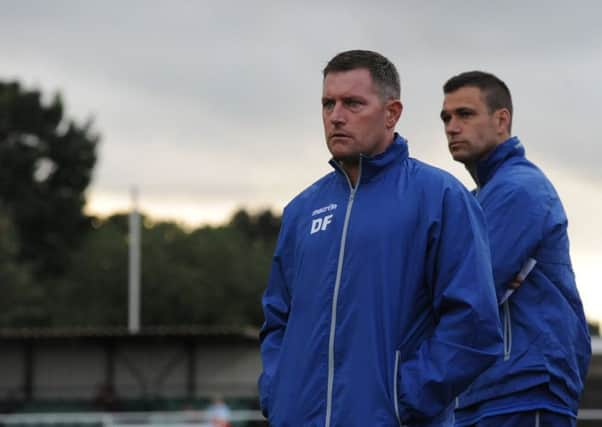 New Gainsborough Trinity boss Dave Frecklington was critical of his players after the 1-0 home defeat to Curzon Ashton..