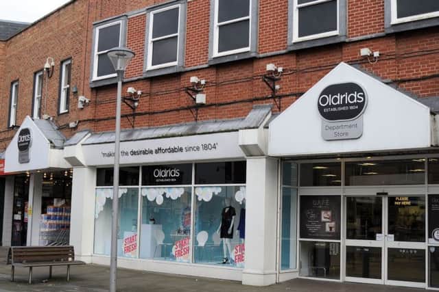 Oldrids Department Store, Gainsborough.