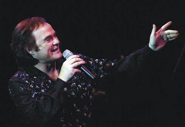 John Hylton is Neil Diamond tribute Real Diamond at the Baths Hall
