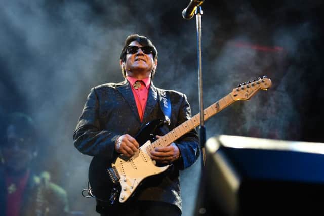 Barry Steele is the Big O in the Roy Orbison Story at the Baths Hall