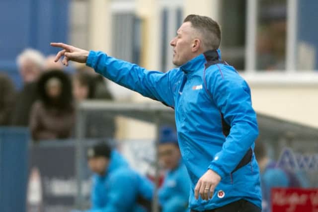 Gainsborough Trinity manager Dave Frecklington.
Picture: Sarah Washbourn / www.yellowbellyphotos.com