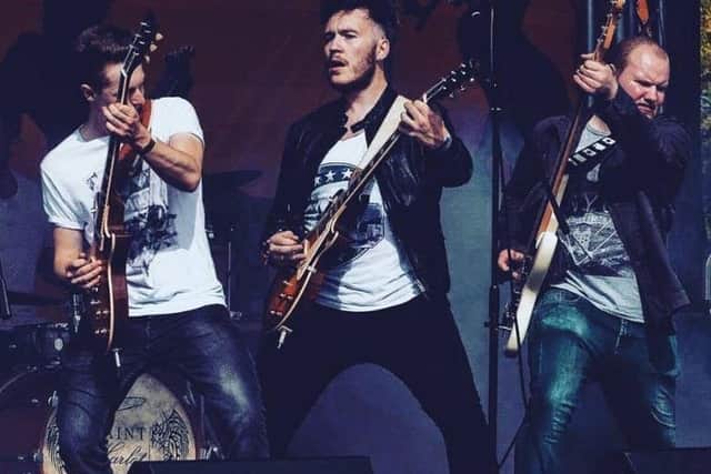 The Lost Days band members Adam Methven. Jamie Pogson, Sam Williams and Terry Emmerson