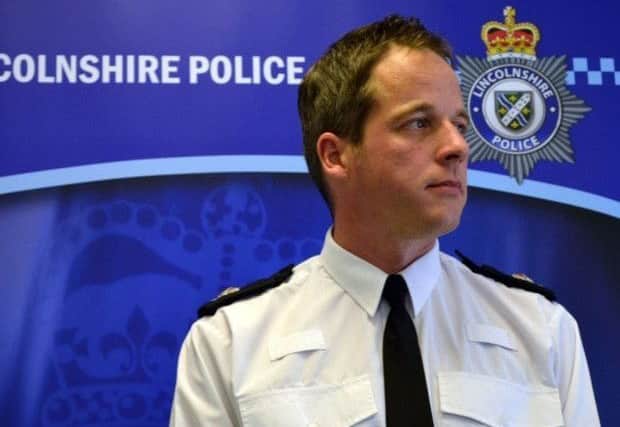 Lincolnshire police's assistant chief constable, Paul Gibson.
