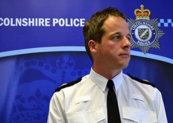Lincolnshire police's assistant chief constable, Paul Gibson.