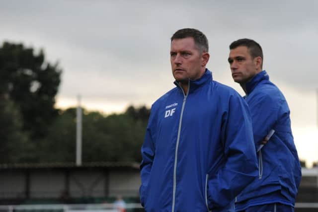 Gainsborough Trinity boss Dave Frecklington.