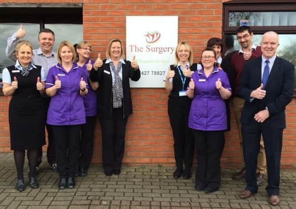 Staff at The Surgery in Willingham-by-Stow were thrilled to receive the positive inspection feedback.