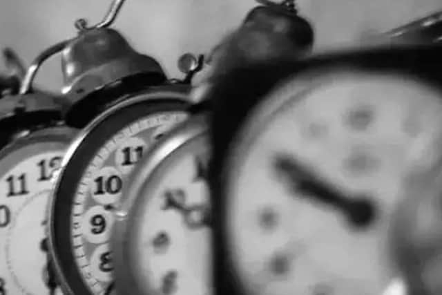 Clocks go forward this weekend.
