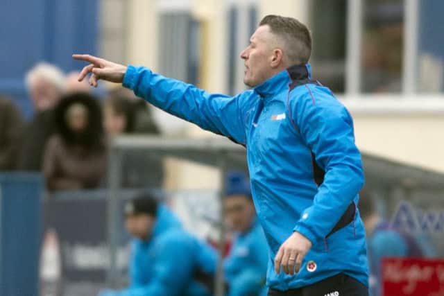 Gainsborough Trinity manager Dave Frecklington