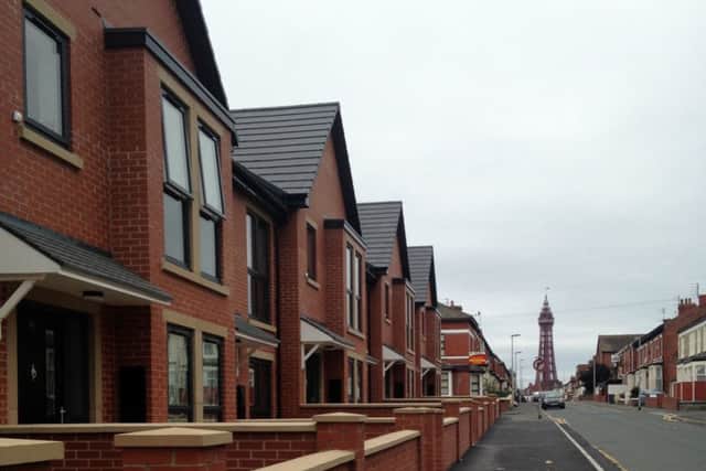 New housing on Milbourne Street Blackpool has been completed and the first tenants moved in.