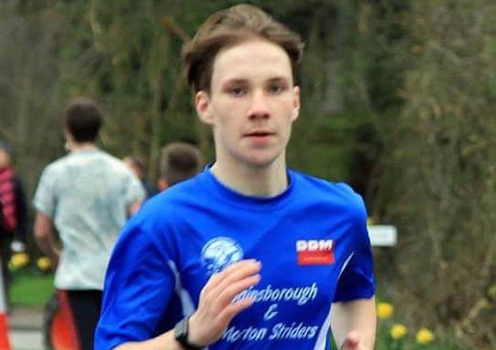 Striders runner Kameron Rodgers. Pic by John Rainsforth
