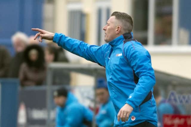 Gainsborough Trinity manager Dave Frecklington