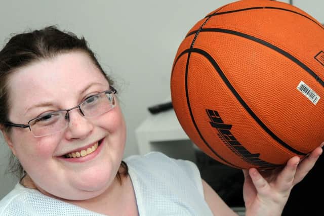 Amanda who wants to raise money for a basketball wheelchair so that she can continue to play for the Sheffield Steelers.