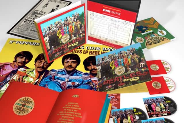 A deluxe box set will be released to mark the 50th anniversary of Sgt Pepper's Lonely Hearts Club Band