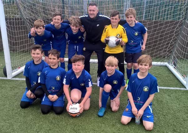 The Parish Primary School team, who reached the regional finals of the National League's U11s' Cup.