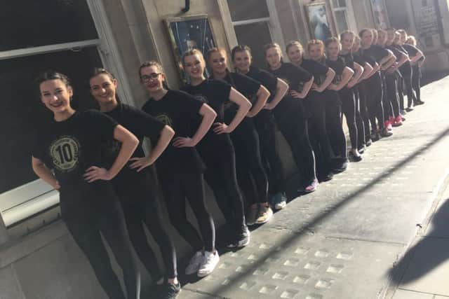 Members of the Everett-Fox group who performed at Her MajestyÂ’s Theatre in London
