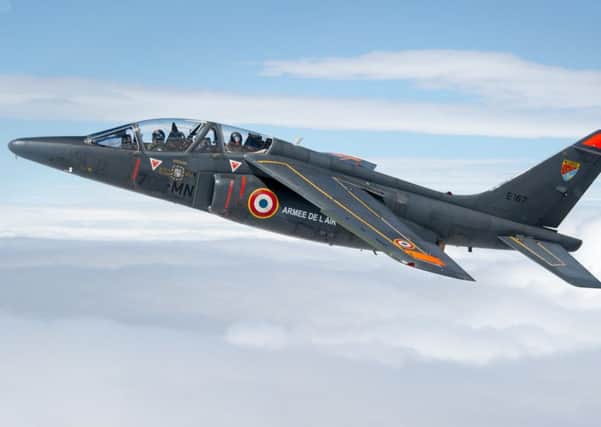 A French Alpha Jet that will be taking to the skies and adding a further international flavour at the Scampton Air Show, to be held later this year.