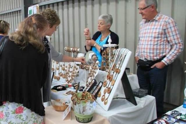 This photo was taken at a previous Arrow Farm craft fare.